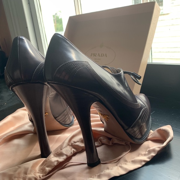 Prada lace up platform booties - Picture 4 of 8